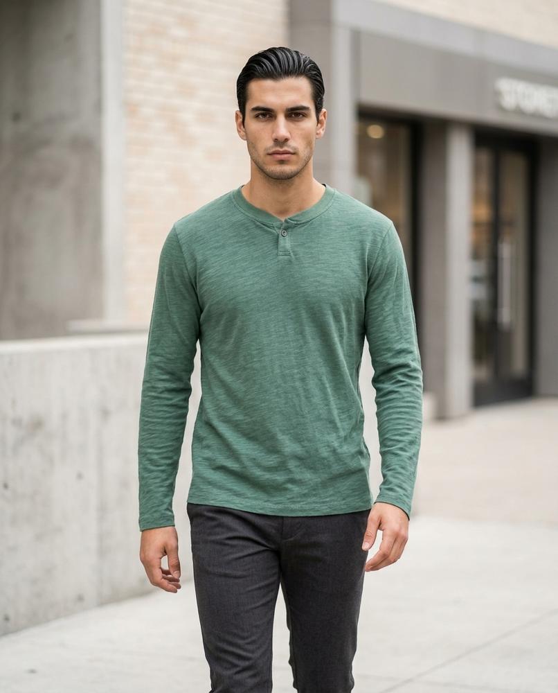 Diten | Langärmlig Geknöpft Shirt Herren – Tilly Outlet