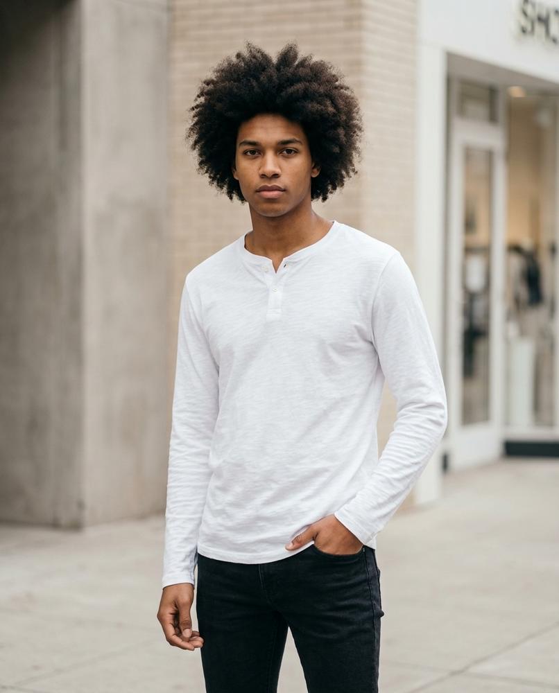 Diten | Langärmlig Geknöpft Shirt Herren – Tilly Outlet