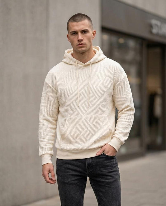 Aibav | Strukturierter Lockerer Hoodie Herren – Tilly Outlet