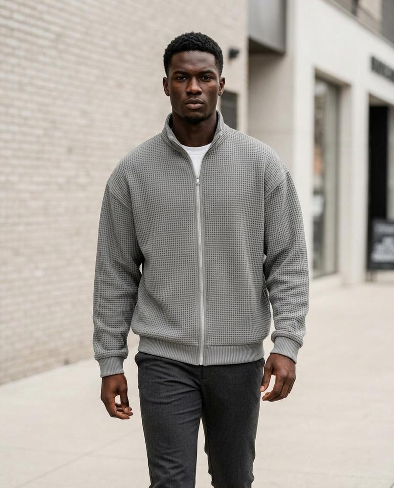 Rozod | Strukturiert Gerippt Jacke Herren – Tilly Outlet