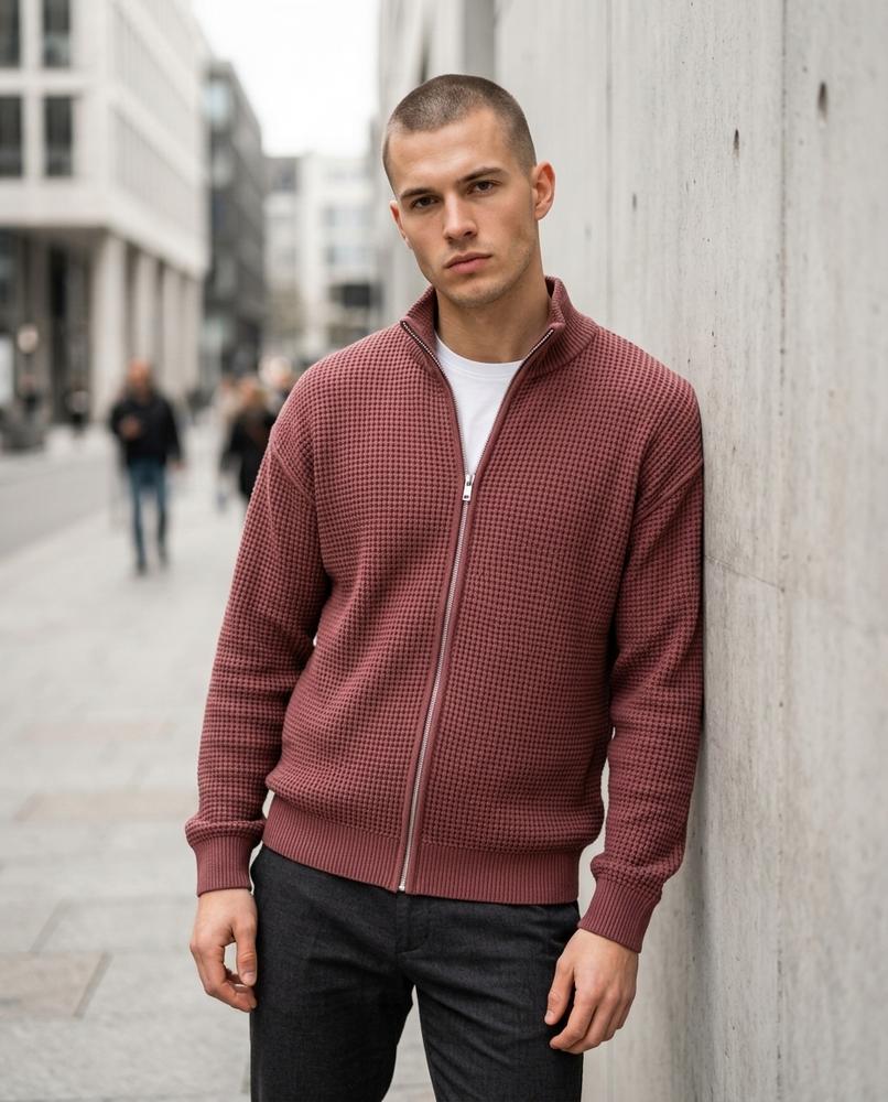 Rozod | Strukturiert Gerippt Jacke Herren – Tilly Outlet