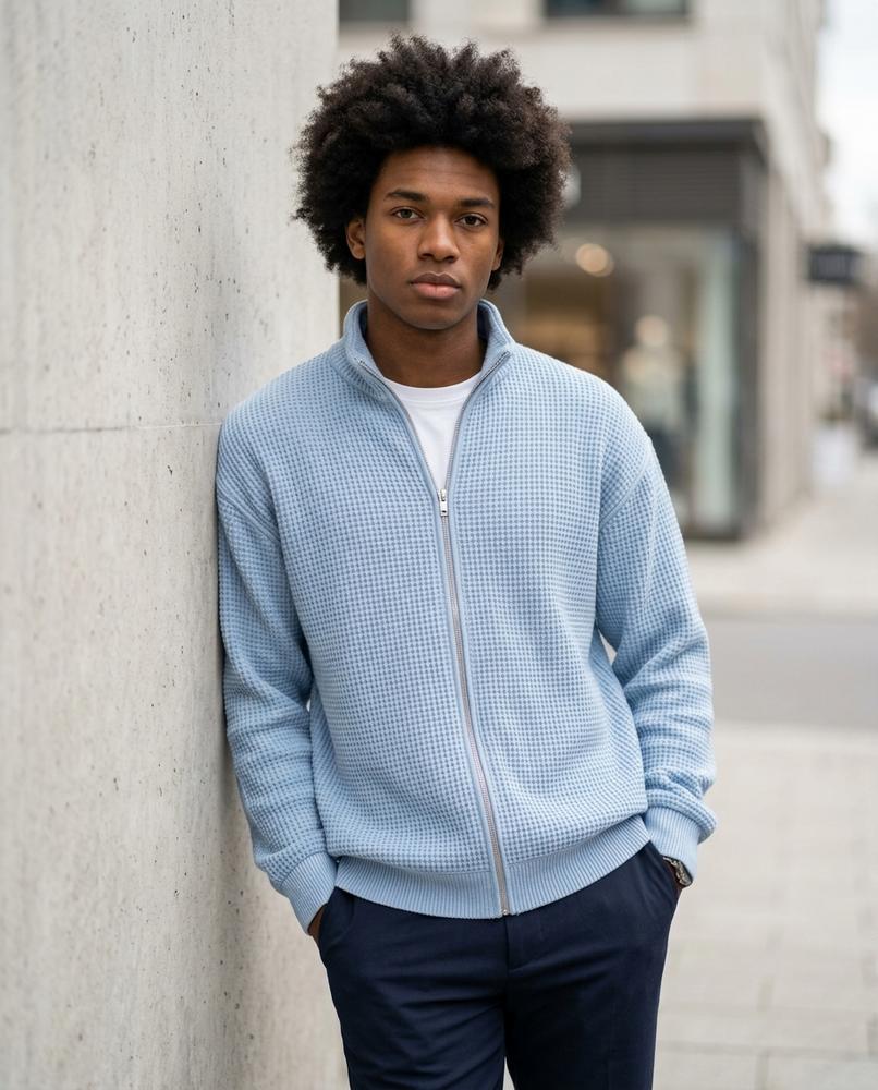 Rozod | Strukturiert Gerippt Jacke Herren – Tilly Outlet