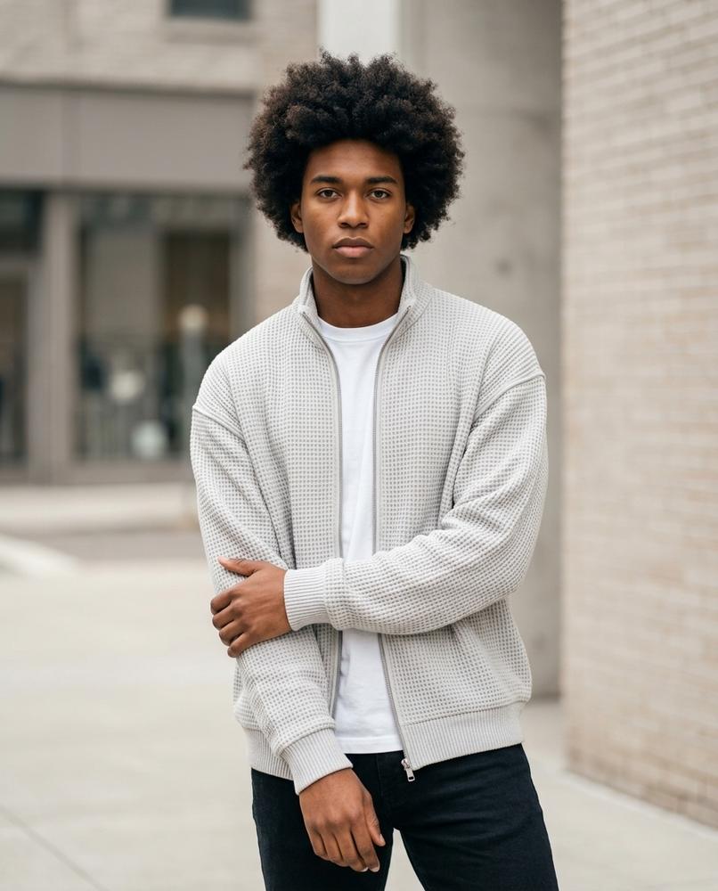 Rozod | Strukturiert Gerippt Jacke Herren – Tilly Outlet