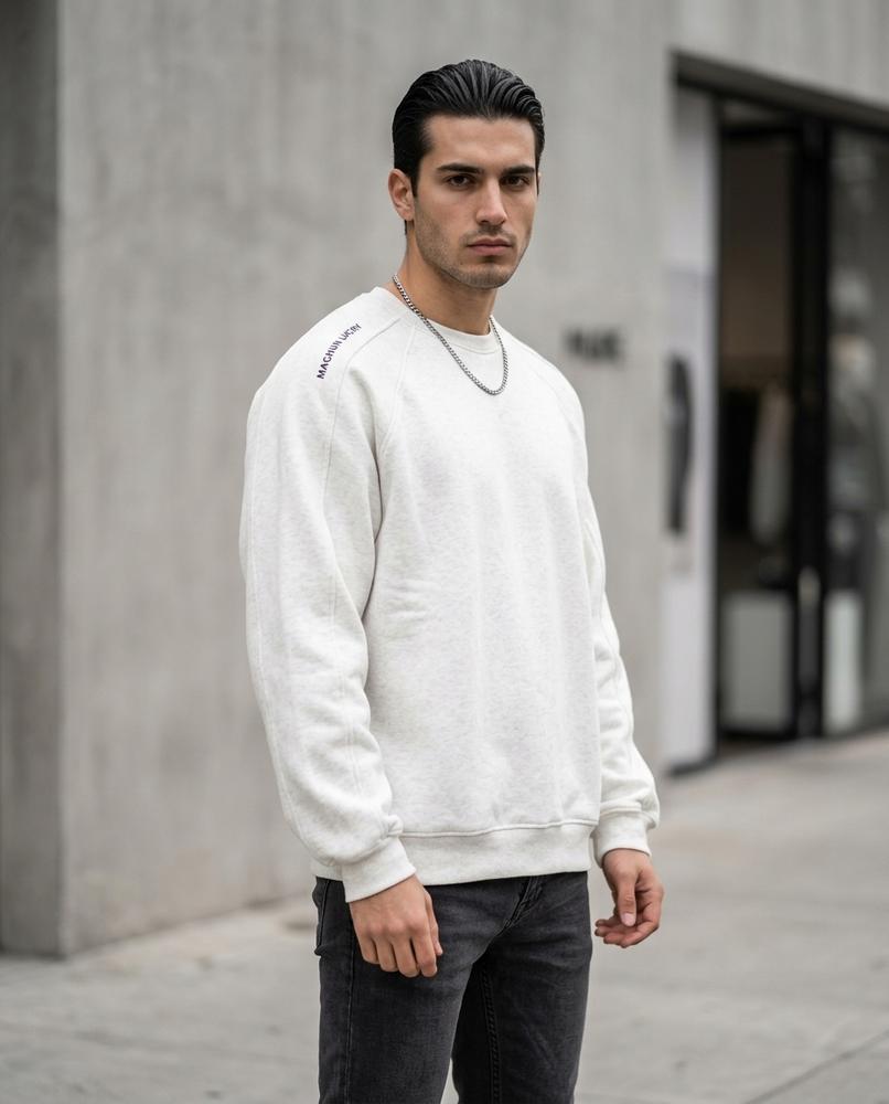Aozer | Langärmliges Rundhals Sweatshirt Herren – Tilly Outlet