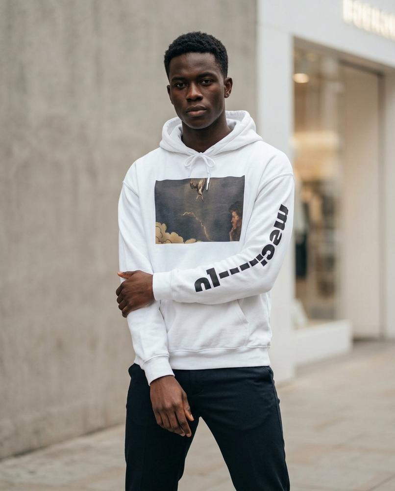Nivat | Bedruckter Langärmliger Hoodie Unisex – Tilly Outlet