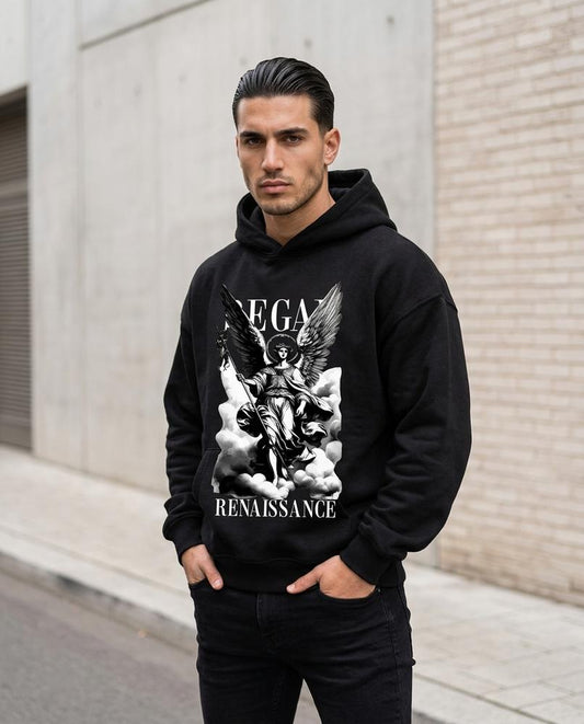 Cegem | Bedruckt Langärmlig Hoodie Herren – Tilly Outlet