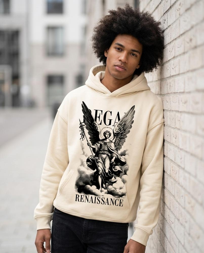 Cegem | Bedruckt Langärmlig Hoodie Herren – Tilly Outlet