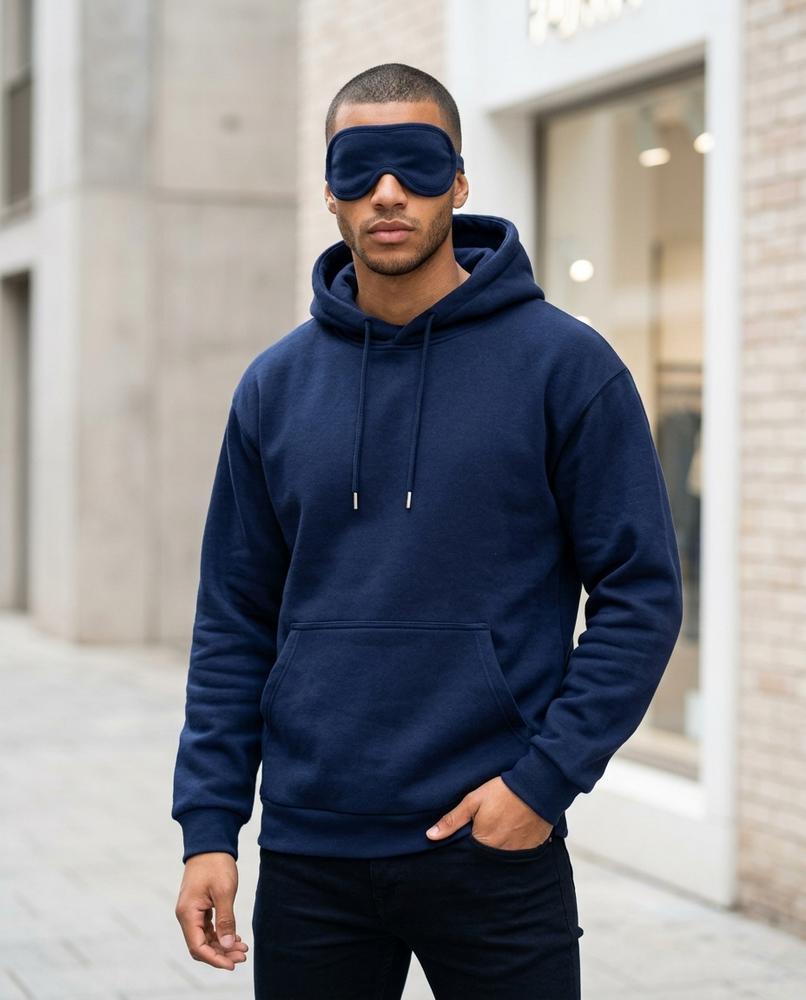 Cipiv | Aufgerauter Einfarbiger Hoodie Herren – Tilly Outlet