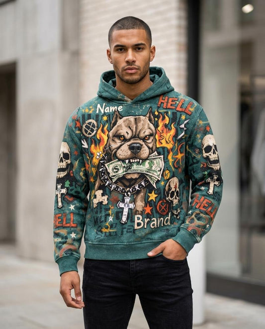 Lapar | Bedruckter Bequemer Hoodie Herren – Tilly Outlet