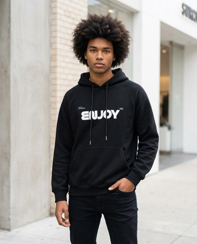 Nagir | Bedruckt Raglanärmlig Hoodie Herren – Tilly Outlet