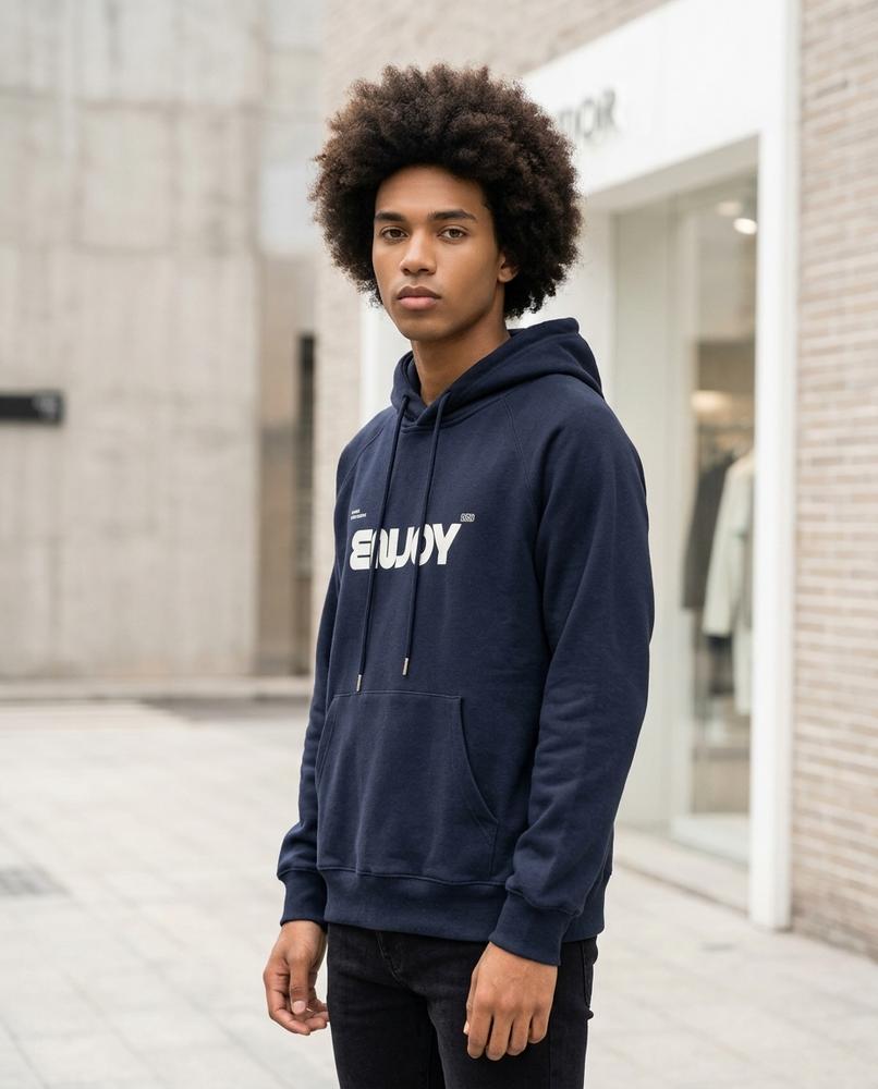 Nagir | Bedruckt Raglanärmlig Hoodie Herren – Tilly Outlet