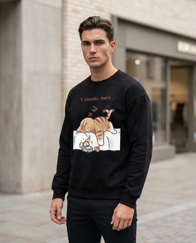 Sokos | Bedruckt Langärmlig Sweatshirt Unisex – Tilly Outlet