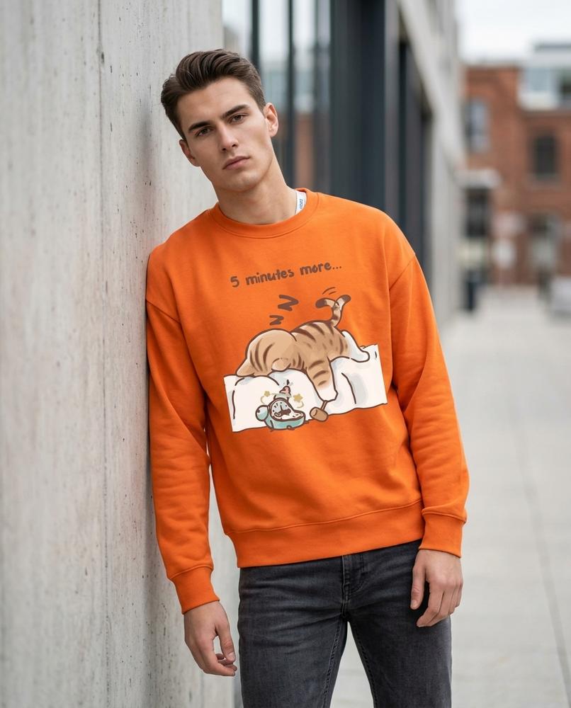 Sokos | Bedruckt Langärmlig Sweatshirt Unisex – Tilly Outlet