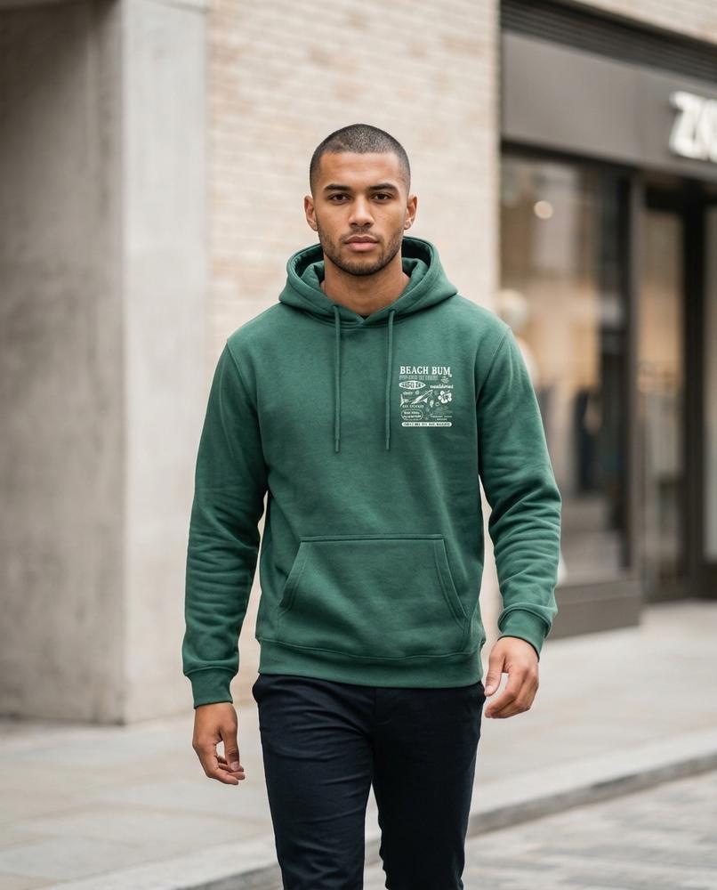 Elnav | Bedruckt Langärmlig Hoodie Unisex – Tilly Outlet