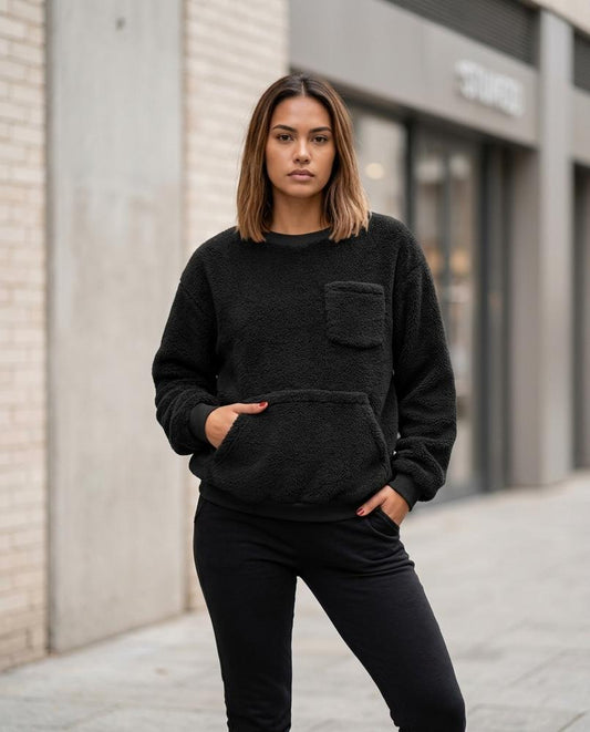 Lalan | Funktional Strukturiert Sweatshirt Damen – Tilly Outlet