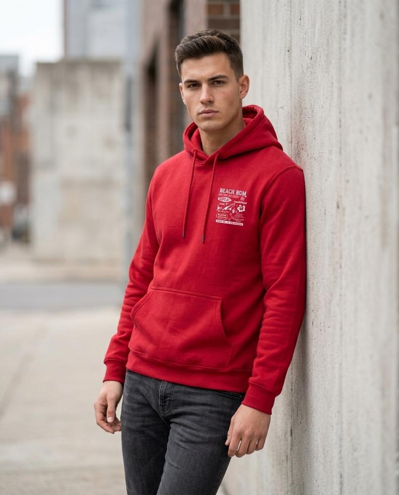Elnav | Bedruckt Langärmlig Hoodie Unisex – Tilly Outlet
