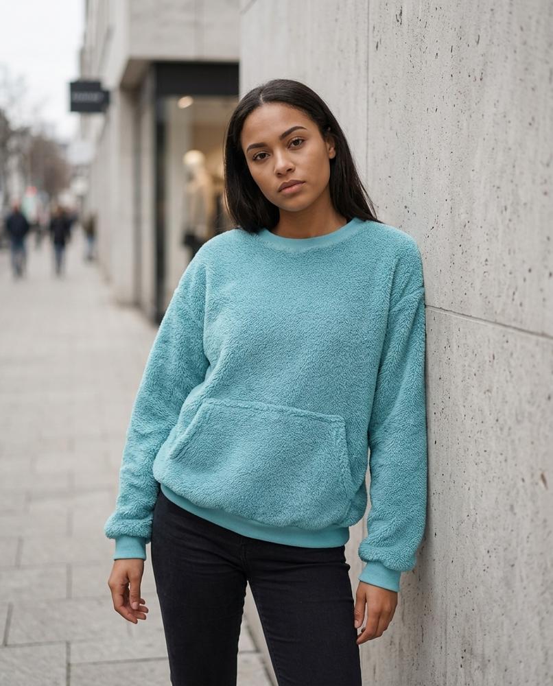 Lalan | Funktional Strukturiert Sweatshirt Damen – Tilly Outlet