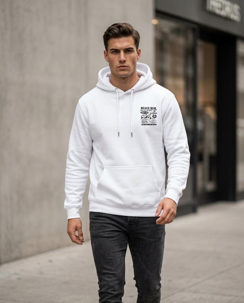 Elnav | Bedruckt Langärmlig Hoodie Unisex – Tilly Outlet