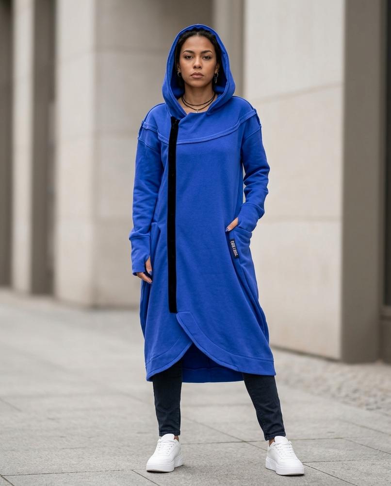 Vimon | Asymmetrischer Langärmeliger Mantel Unisex – Tilly Outlet