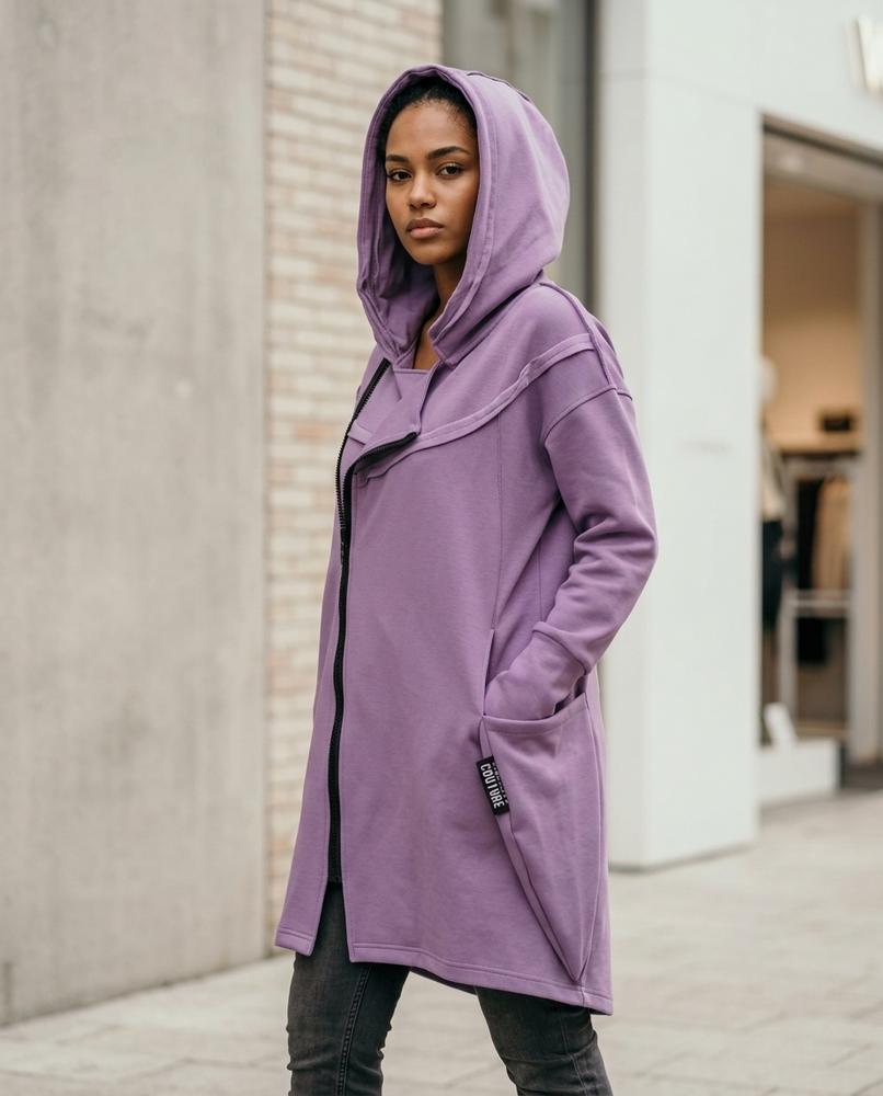 Vimon | Asymmetrischer Langärmeliger Mantel Unisex – Tilly Outlet