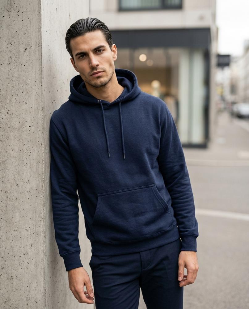 Yomir | Bedruckter Langärmeliger Hoodie Unisex – Tilly Outlet