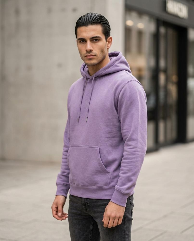 Yomir | Bedruckter Langärmeliger Hoodie Unisex – Tilly Outlet