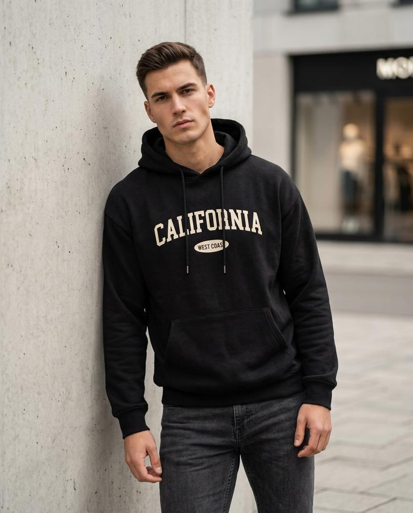 Cosin | Lässiger Bedruckter Hoodie Unisex – Tilly Outlet