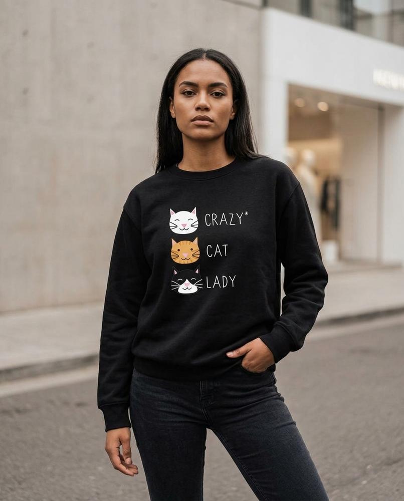 Lyvar | Langärmlig Bedruckt Sweatshirt Damen – Tilly Outlet