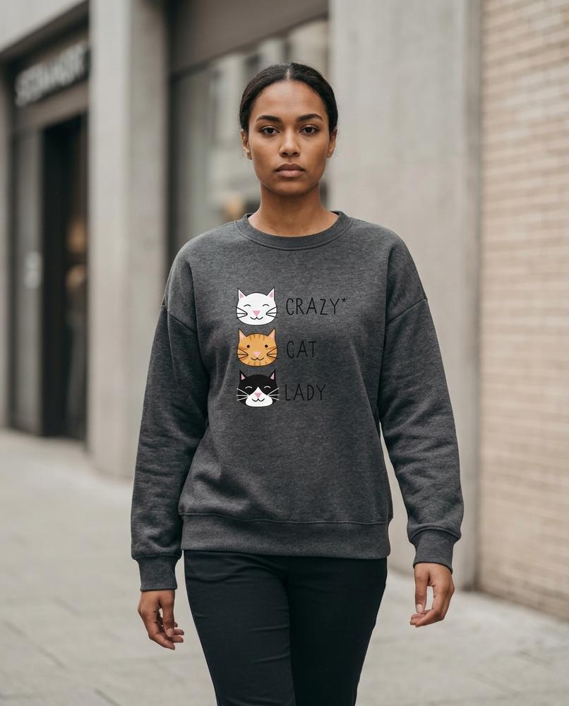 Lyvar | Langärmlig Bedruckt Sweatshirt Damen – Tilly Outlet