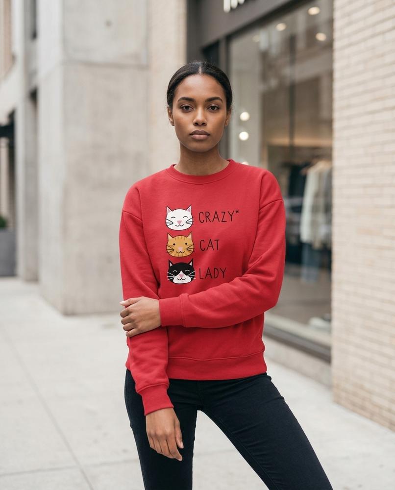 Lyvar | Langärmlig Bedruckt Sweatshirt Damen – Tilly Outlet