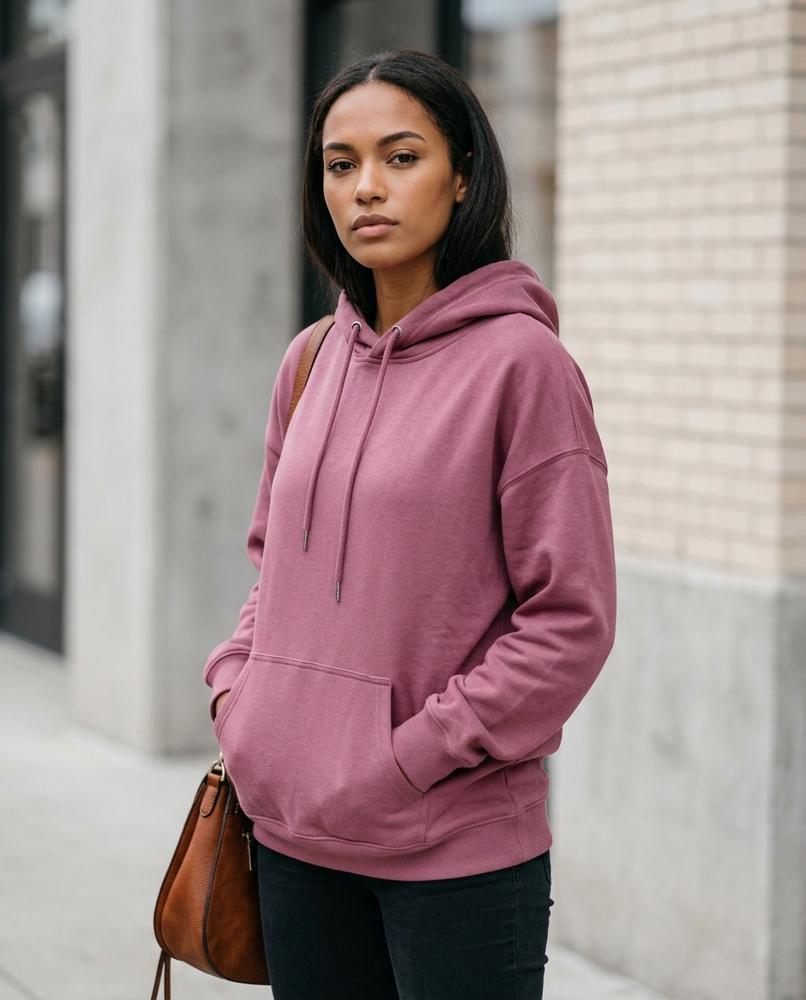 Elmir | Langärmliger Locker Geschnittener Hoodie Damen – Tilly Outlet