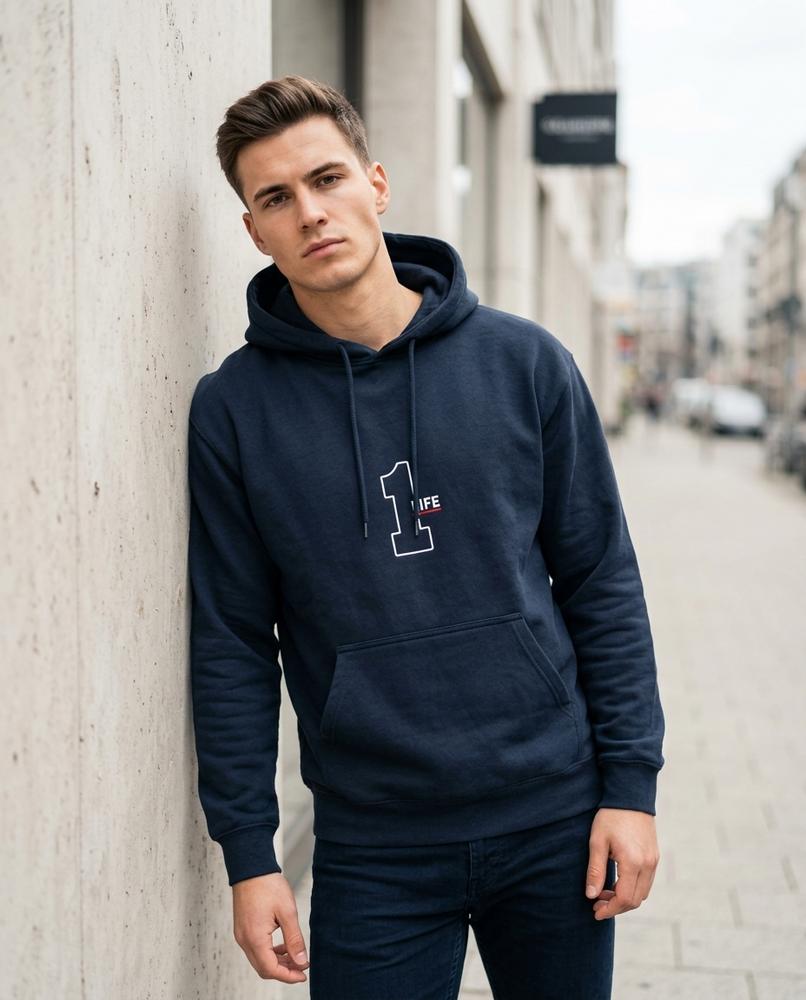 Tatir | Bedruckter Langärmeliger Hoodie Unisex – Tilly Outlet