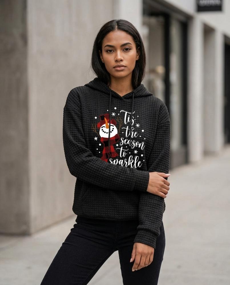 Nerel | Strukturiert Langärmlig Hoodie Damen – Tilly Outlet
