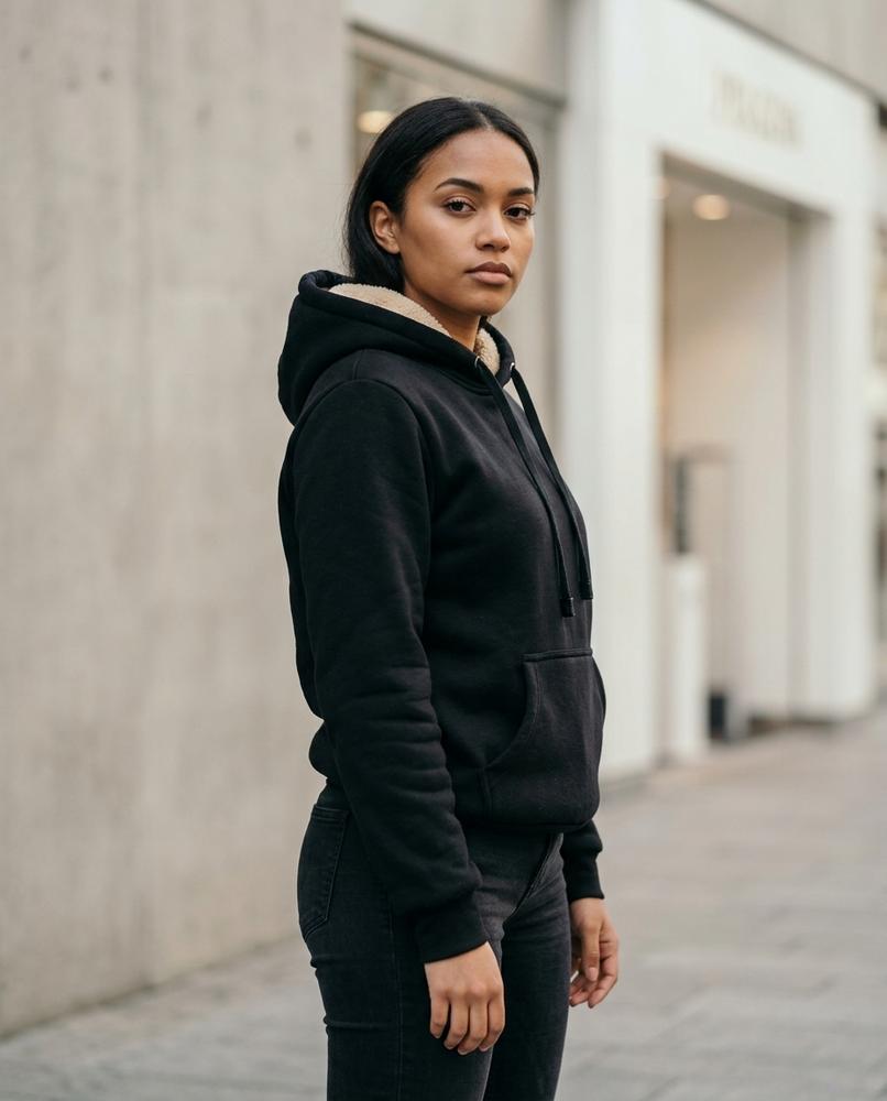 Damer | Gefüttert Langärmlig Hoodie Damen – Tilly Outlet