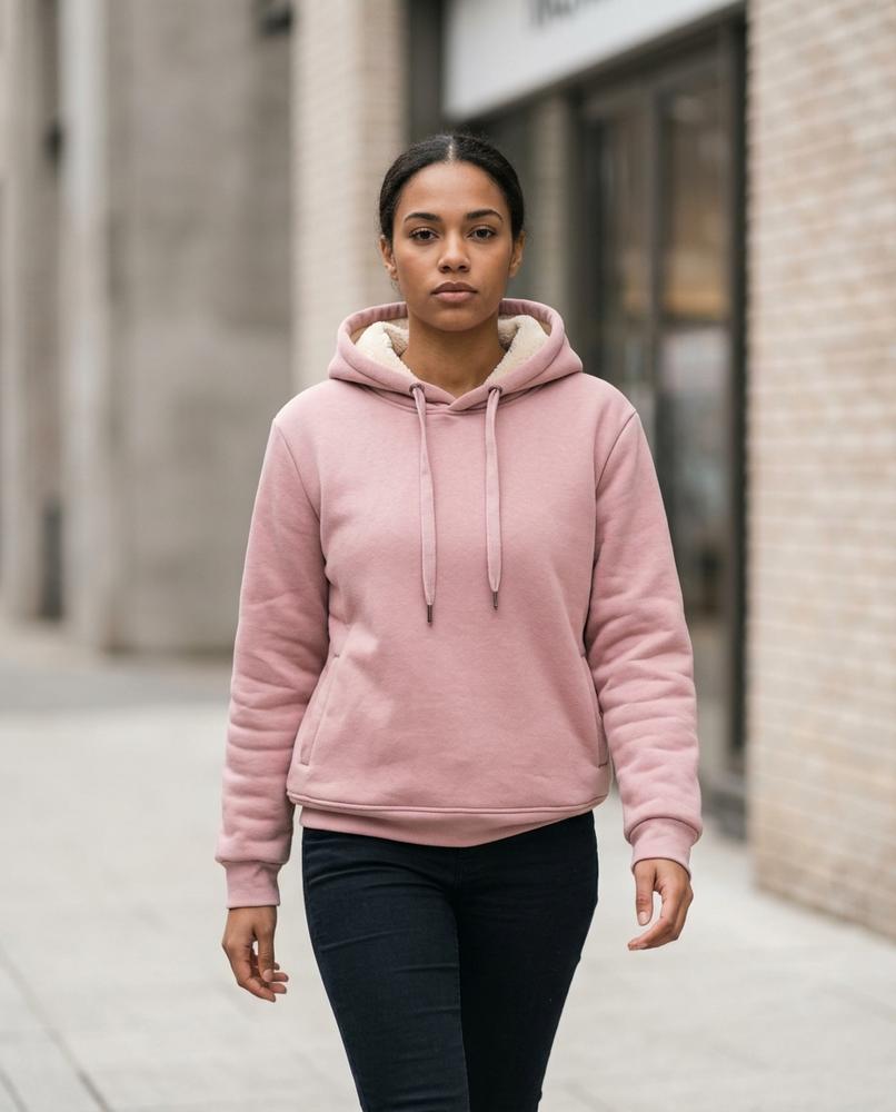 Damer | Gefüttert Langärmlig Hoodie Damen – Tilly Outlet