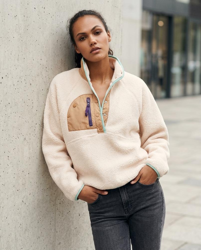 Zalev | Lockerer Kontrastfarbener Pullover Damen – Tilly Outlet