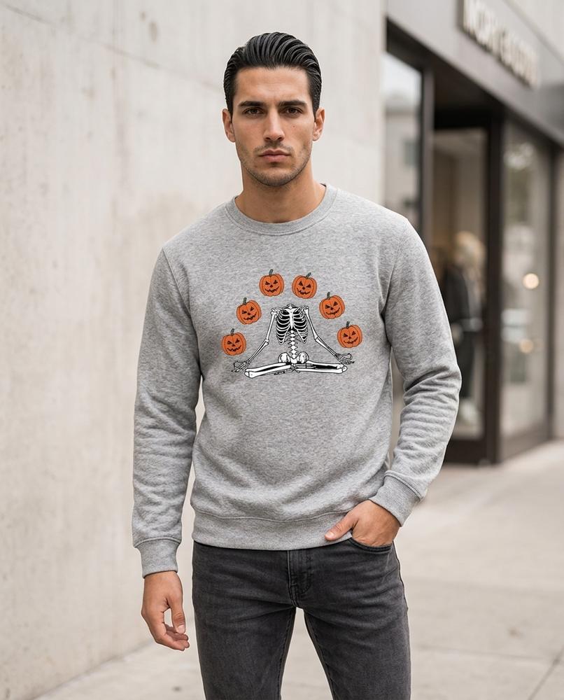 Roran | Bedruckt Langärmlig Sweatshirt Unisex – Tilly Outlet