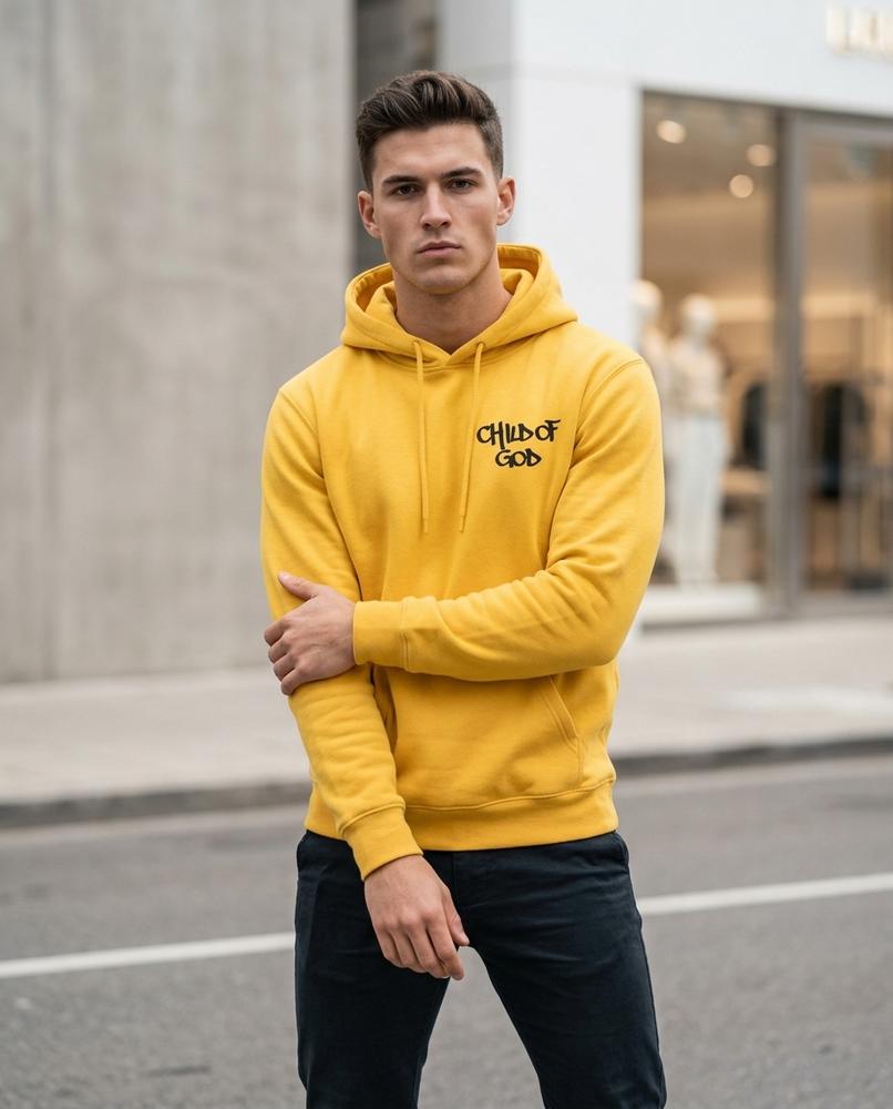 Sanor | Bedruckter Langarm Hoodie Unisex – Tilly Outlet