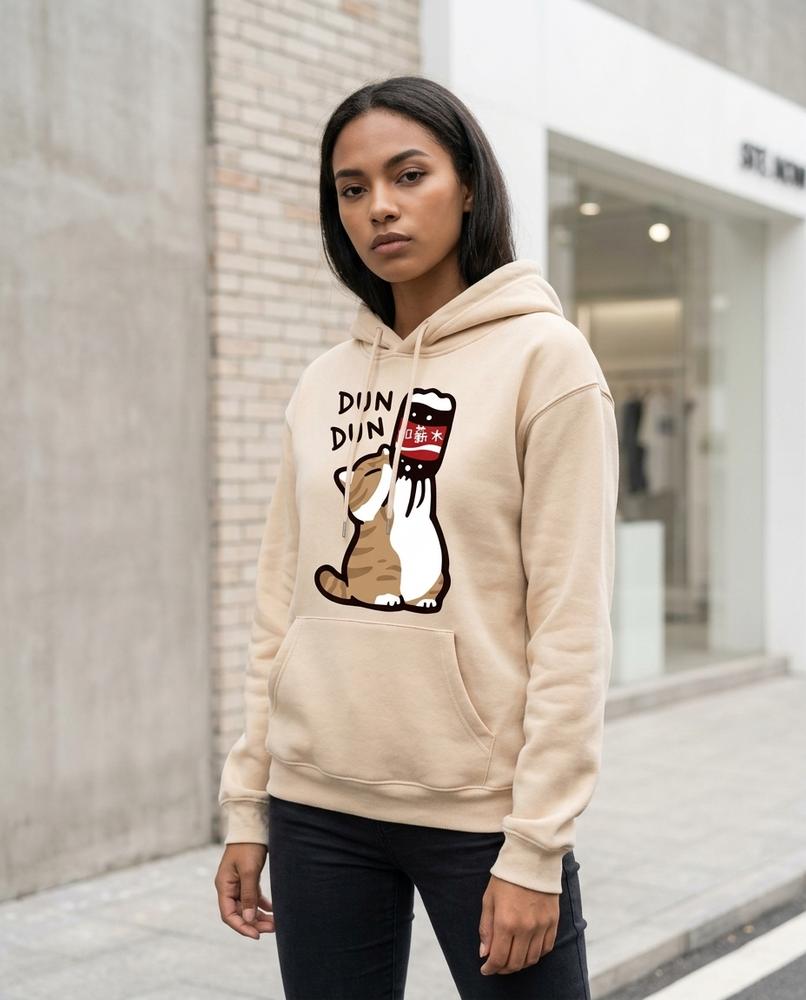 Lyver | Langärmlig Bedruckt Hoodie Unisex – Tilly Outlet