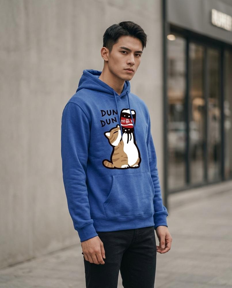 Lyver | Langärmlig Bedruckt Hoodie Unisex – Tilly Outlet