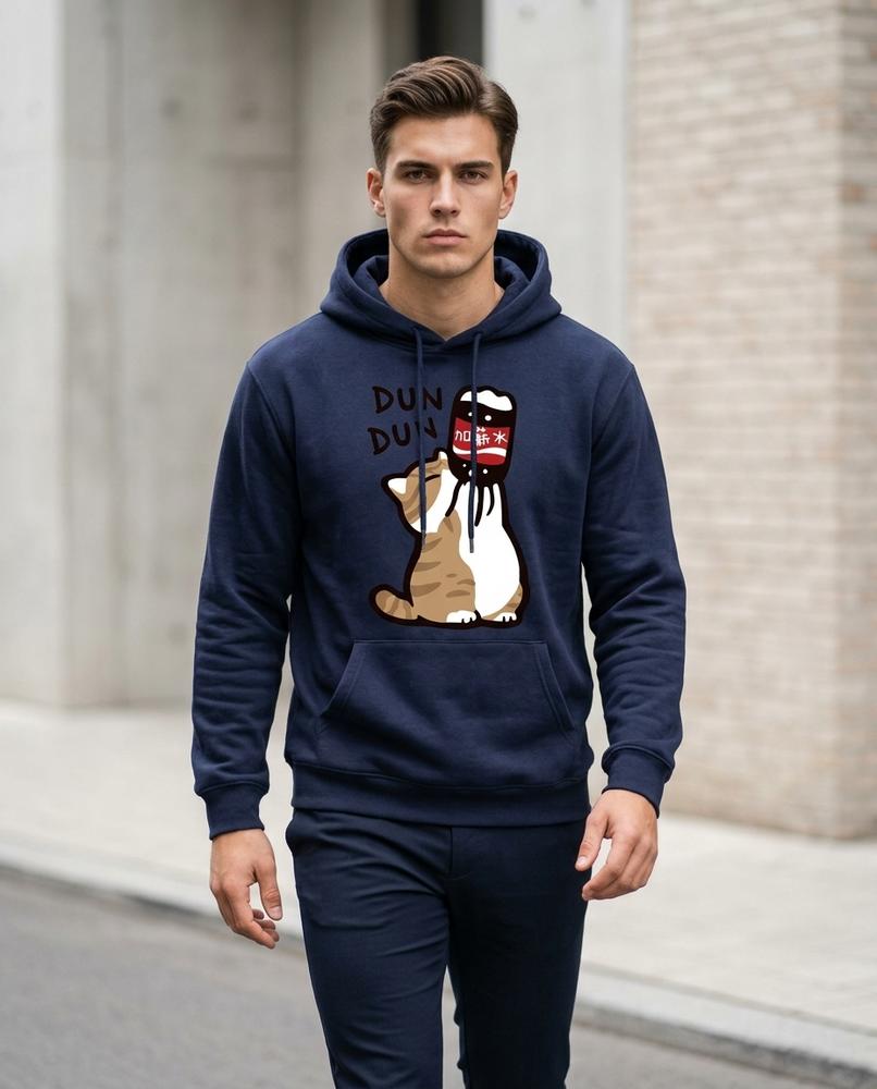 Lyver | Langärmlig Bedruckt Hoodie Unisex – Tilly Outlet