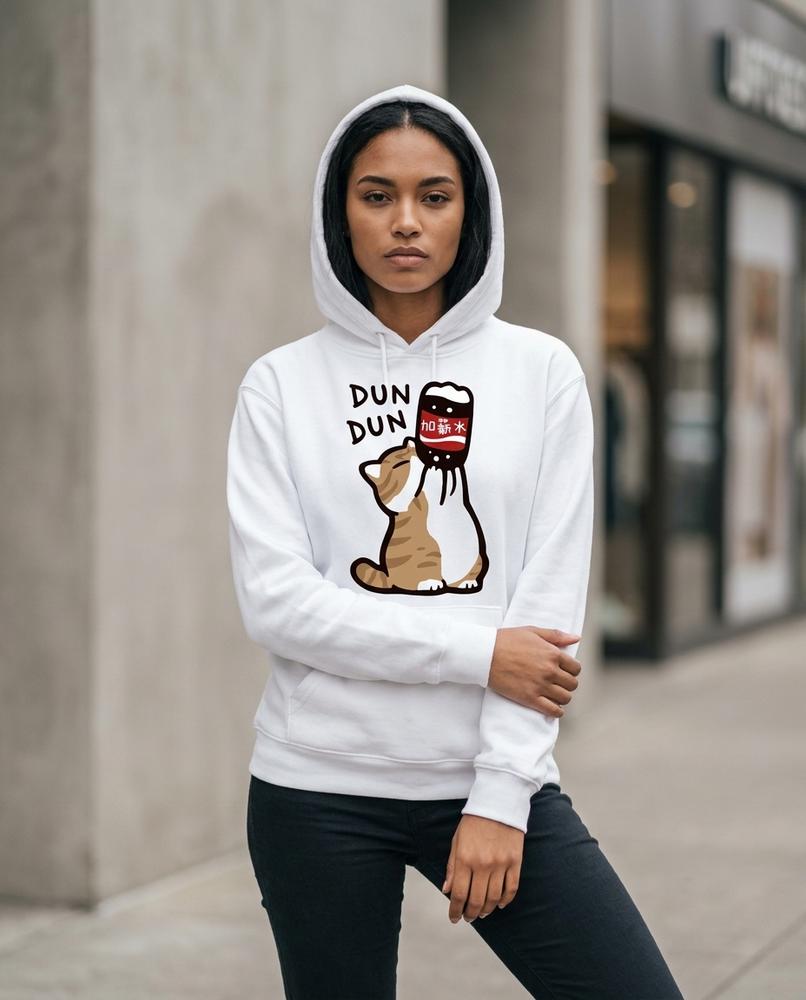 Lyver | Langärmlig Bedruckt Hoodie Unisex – Tilly Outlet