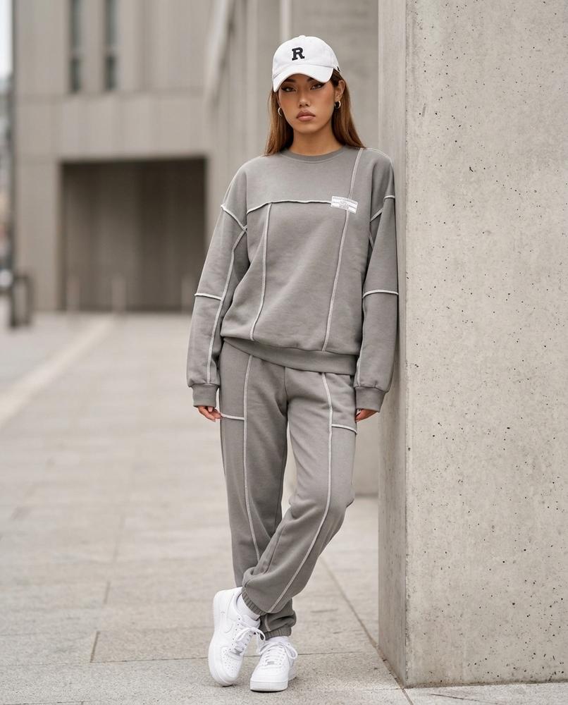 Yovel | Kurz-geschnittener Kontrastgesteppter Anzug Damen – Tilly Outlet