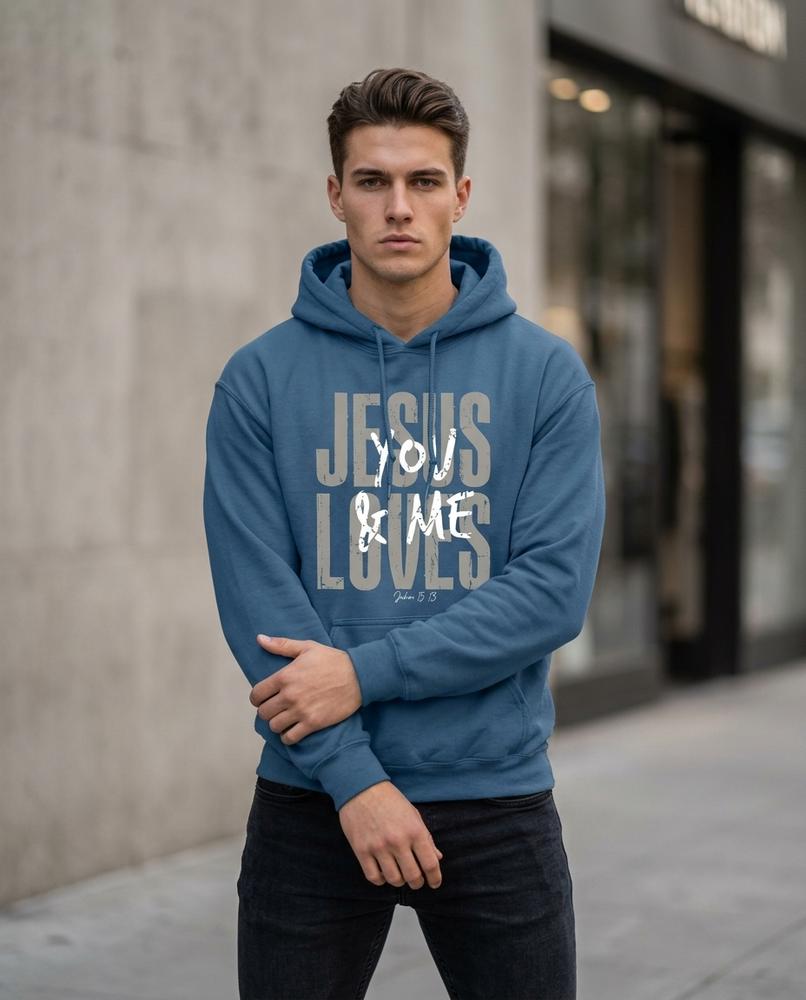 Camel | Bedruckter Langärmliger Hoodie Unisex – Tilly Outlet