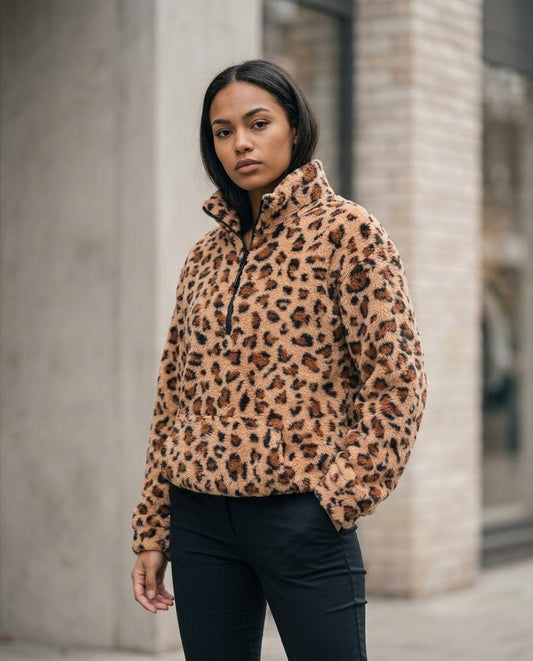 Saser | Plüschig Hochschließend Pullover Damen – Tilly Outlet