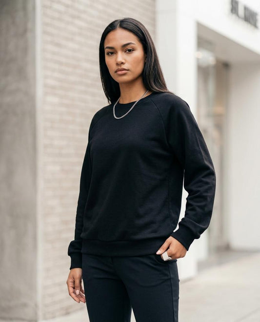 Masil | Unifarben Langärmlig Sweatshirt Damen – Tilly Outlet