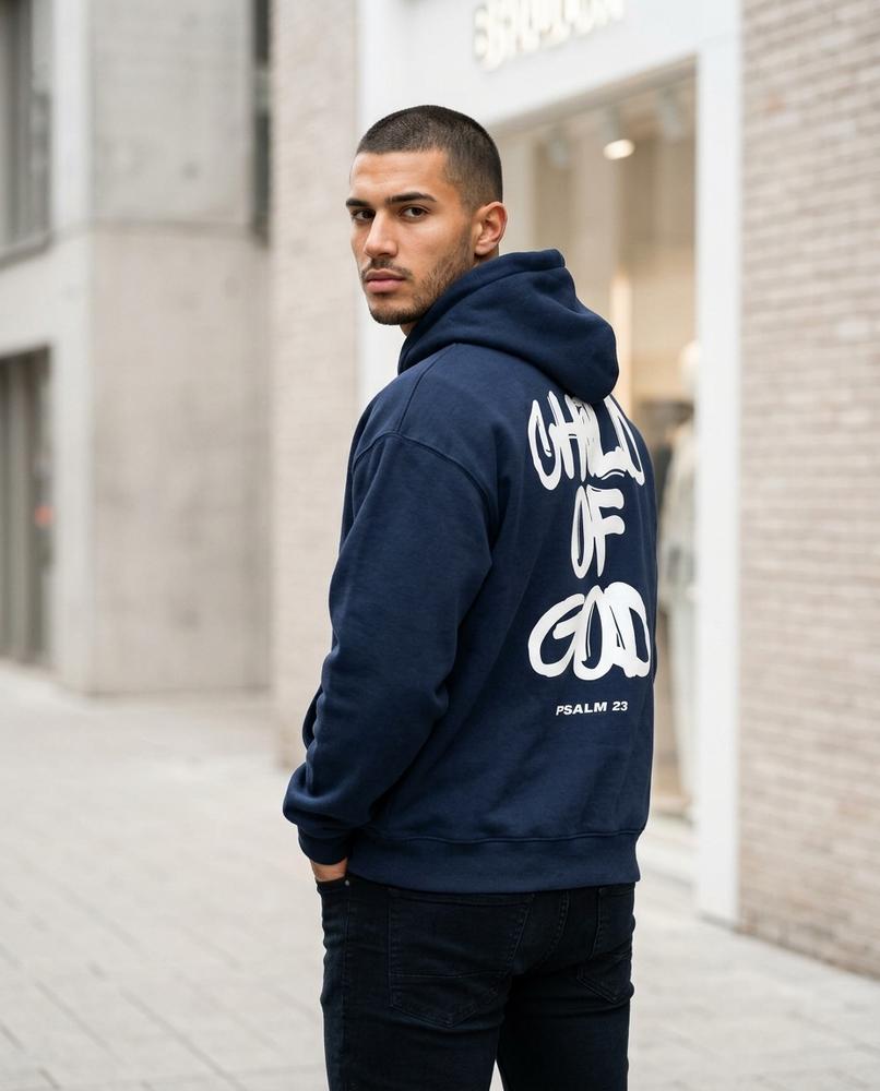 Unisex Hoodie – Sesen, Fleece lining, A graphic print – Tilly Outlet