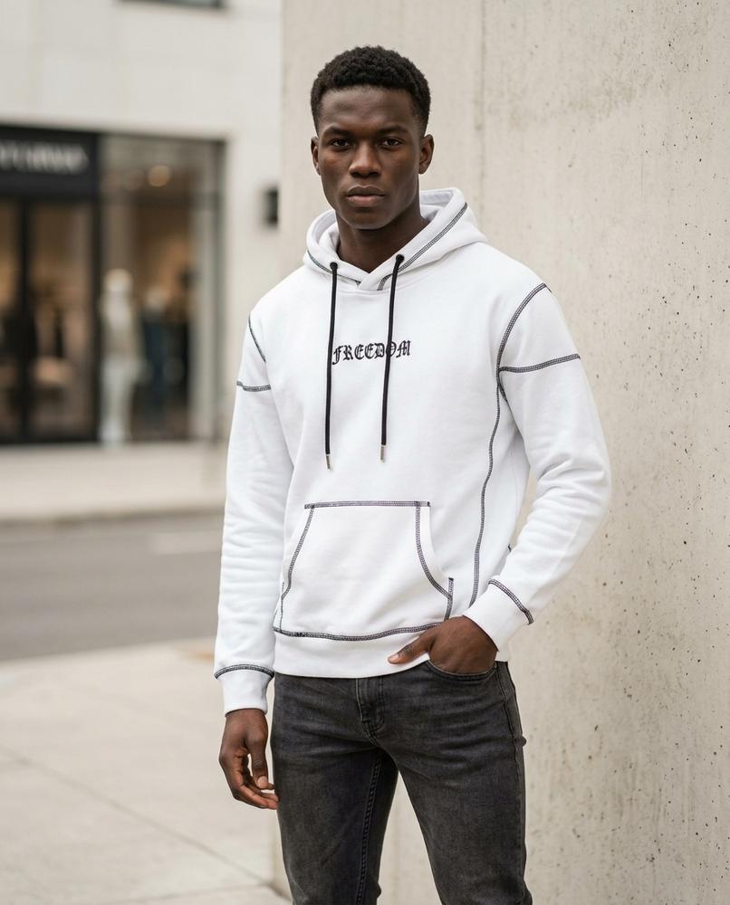 Unisex Hoodie – Lydar, An attached hood, A relaxed fit – Tilly Outlet