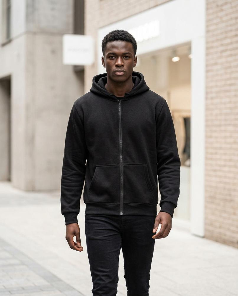 Unisex Hoodie – Visin, Fleece lining, An attached hood – Tilly Outlet