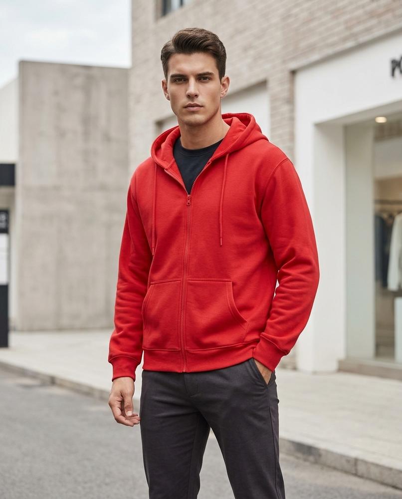Unisex Hoodie – Visin, Fleece lining, An attached hood – Tilly Outlet